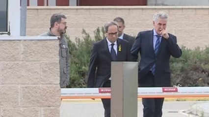 Torra visita a los políticos presos