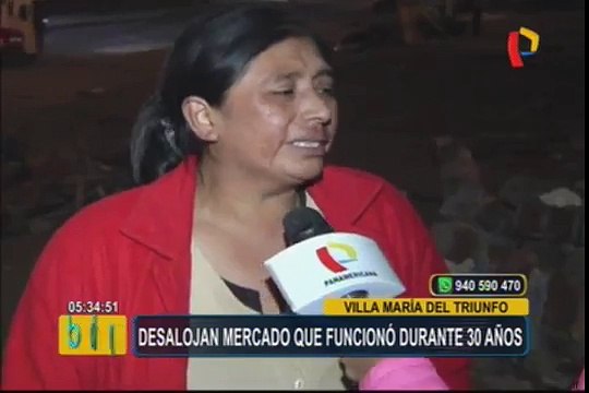 VMT: desalojan a comerciantes de mercado para recuperar espacios públicos