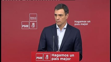 Sánchez pide a Unidos Podemos y a Cs que "asuman su condición de partidos de Estado"