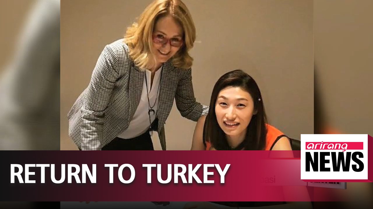 S. Korea's volleyball star Kim Yeon-koung returns to Turkish league