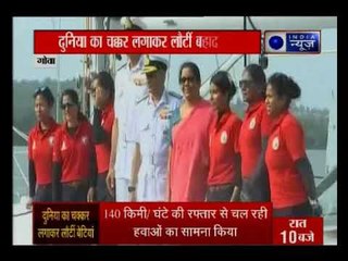 6 बहादुर बेटियां समुद्र के रास्ते पूरी दुनिया की यात्रा कर वापस लौटी