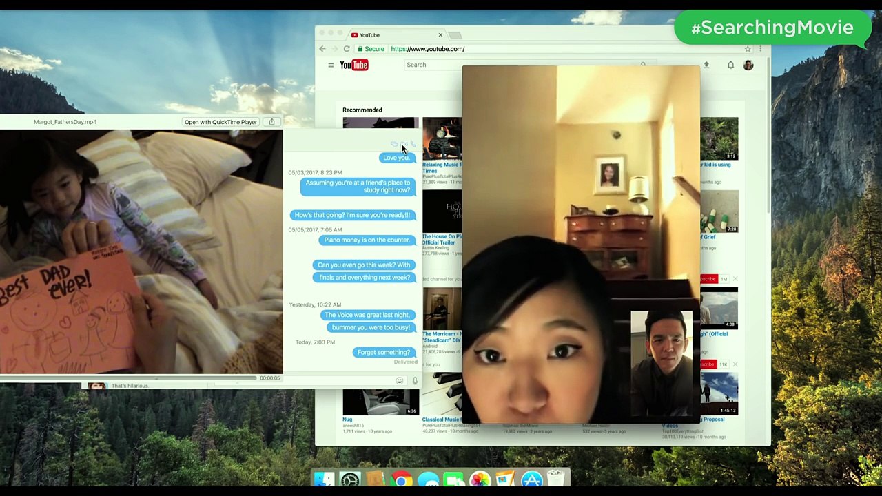 Searching Movie  Trailer HD 720p | John Cho Debra Messing Joseph Lee Michelle La | Thriller Movie Trailer