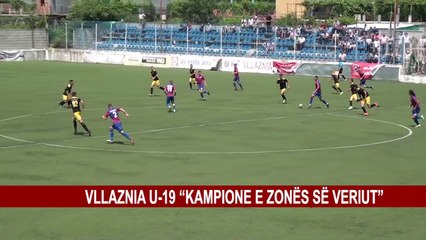 VLLAZNIA U-19 “KAMPIONE E ZONËS SË VERIUT”