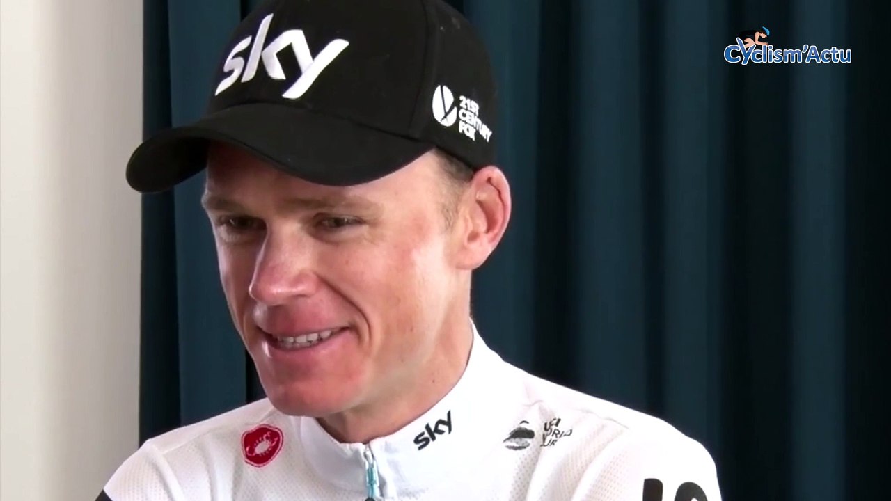 Tour d'Italie 2018 - Chris Froome : "Pour être honnête, je suis un peu fatigué mais ça va !"