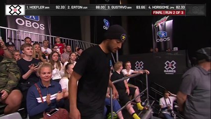 Kelvin Hoefler wins Men’s Skateboard Street gold | X Games Norway 2018