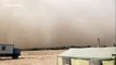 Giant wall of sand: Storm shrouds Chinese city in murky yellow dust