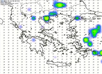 Καιρός τριήμερο Αγίου Πνεύματος 1