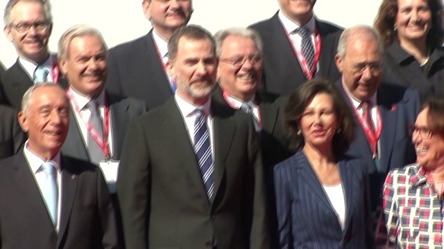 El Rey inaugura el IV Encuentro Internacional de Rectores Universia en Salamanca