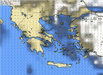 Καιρός τριήμερο Αγίου Πνεύματος 2