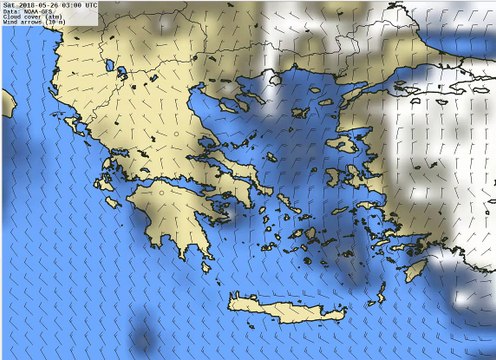 Καιρός τριήμερο Αγίου Πνεύματος 2