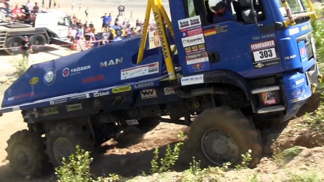 TRIAL CAMION Les gros cubes en folie à Montalieu