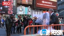 65 vjeçari martohet me një 12 vjeçare, shikoni reagimin e qytetarëve në rrugë (360video)