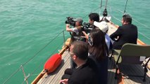 Batık gemiye dalış yapıp Türk bayrağı açtılar - SAMSUN
