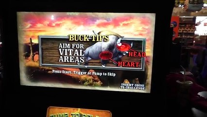 Hunting Bison in BIG BUCK WORLD - Arcade Video Game
