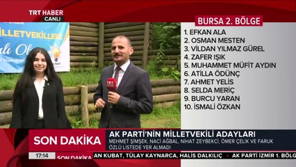 AK Parti'nin en genç milletvekili adayı TRT Haber'e konuştu