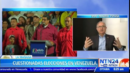 Antonio Ledezma exige más sanciones tras reelección de Maduro en Venezuela