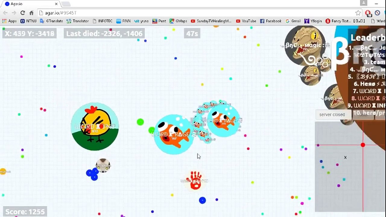 Agar.io  highlights