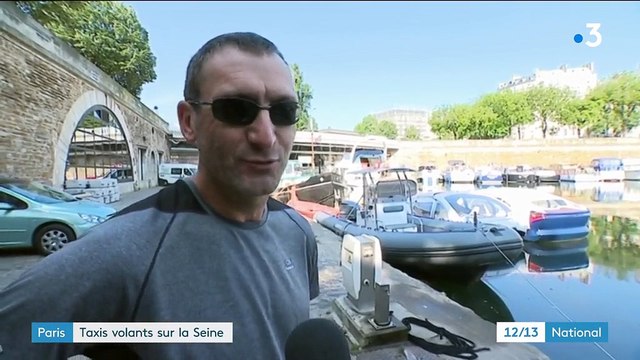 Paris : des taxis volants sur la Seine