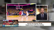 Stephen A. and Max react to Warriors defeating Rockets in Game 3 | First Take | ESPN