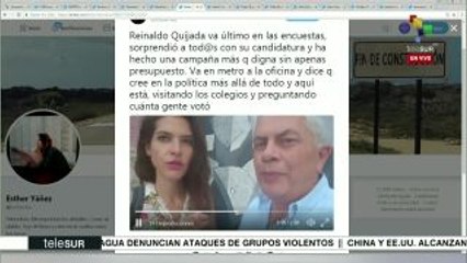 TeleSUR realiza cobertura de elección venezolana en inglés y español