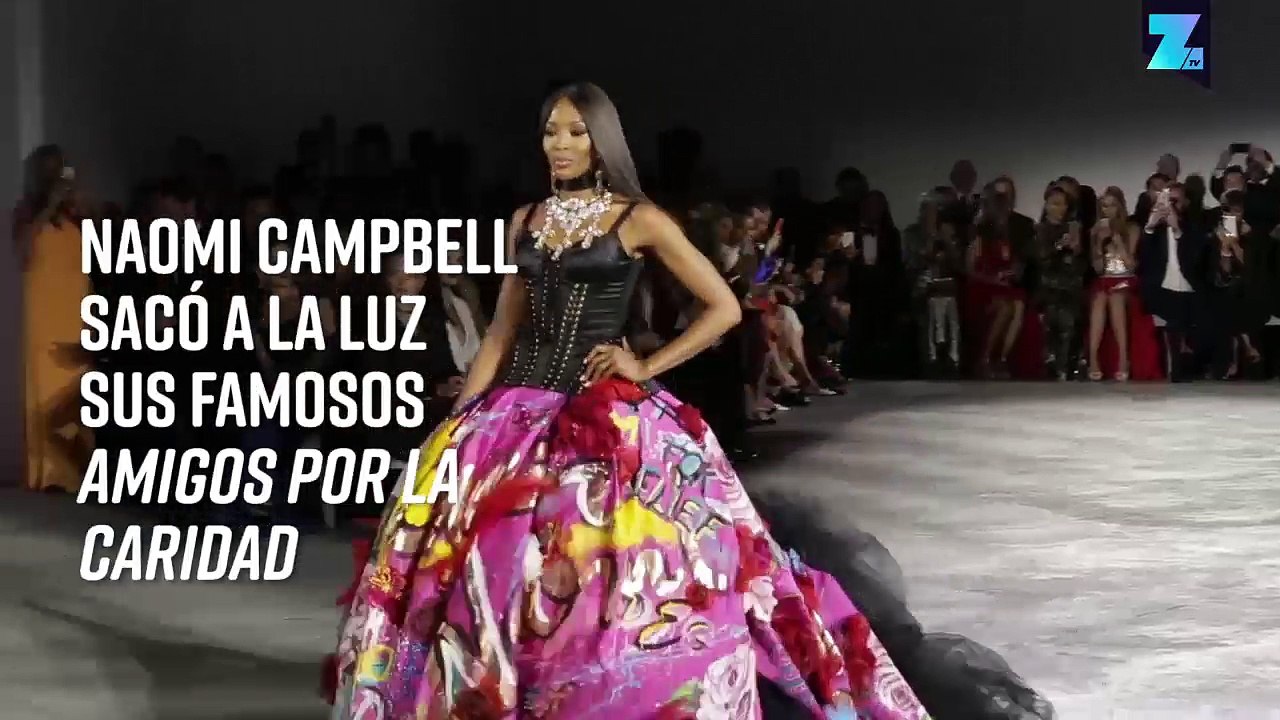 En el Festival de Cine de Cannes, el evento de moda de Naomi Campbell trae el poder de la estrellas