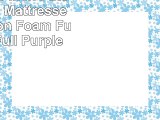 Magshion 6 Inch Futon Mattress Mattresses Bed Cotton Foam Full Queen Full Purple