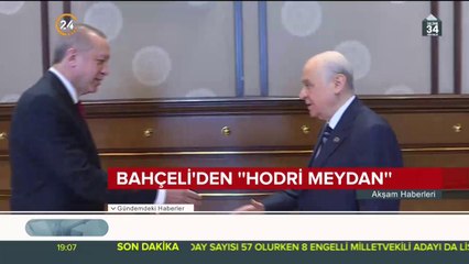 Bahçeli'den hodri meydan