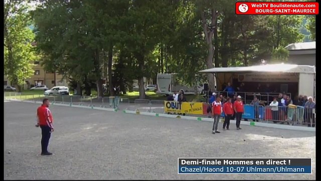 Championnats Régionaux Rhône-Alpes 2018 : Demi-finale hommes CHAZEL vs UHLMANN