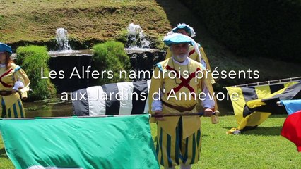 Les Alfers namurois aux Jardins d'Annevoie