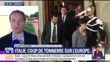 Guiseppe Conte, un juriste inconnu du grand public, proposé comme nouveau Premier ministre en Italie