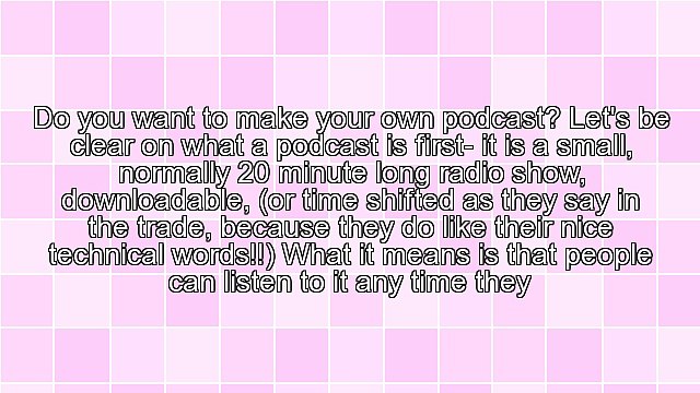 Podcasting How To - Audio Marketing at Its Best