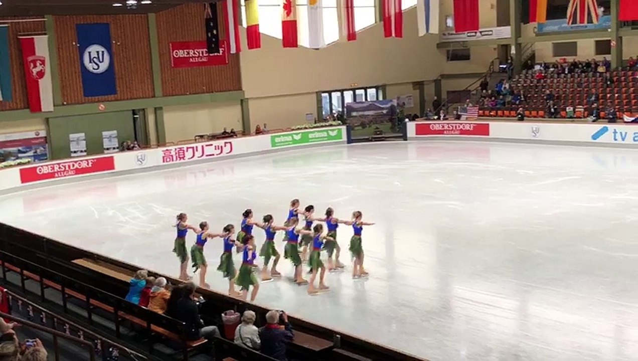 Isu oberstdorf 2018 - free program - team berlin adult 7th