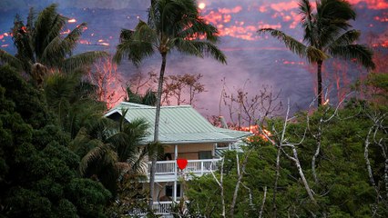 Hawaii: Vulkan Kilauea immer aktiver - Mann auf Balkon verletzt