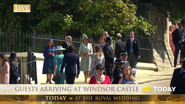 Pippa Middleton arrives at Windsor Castle for royal wedding