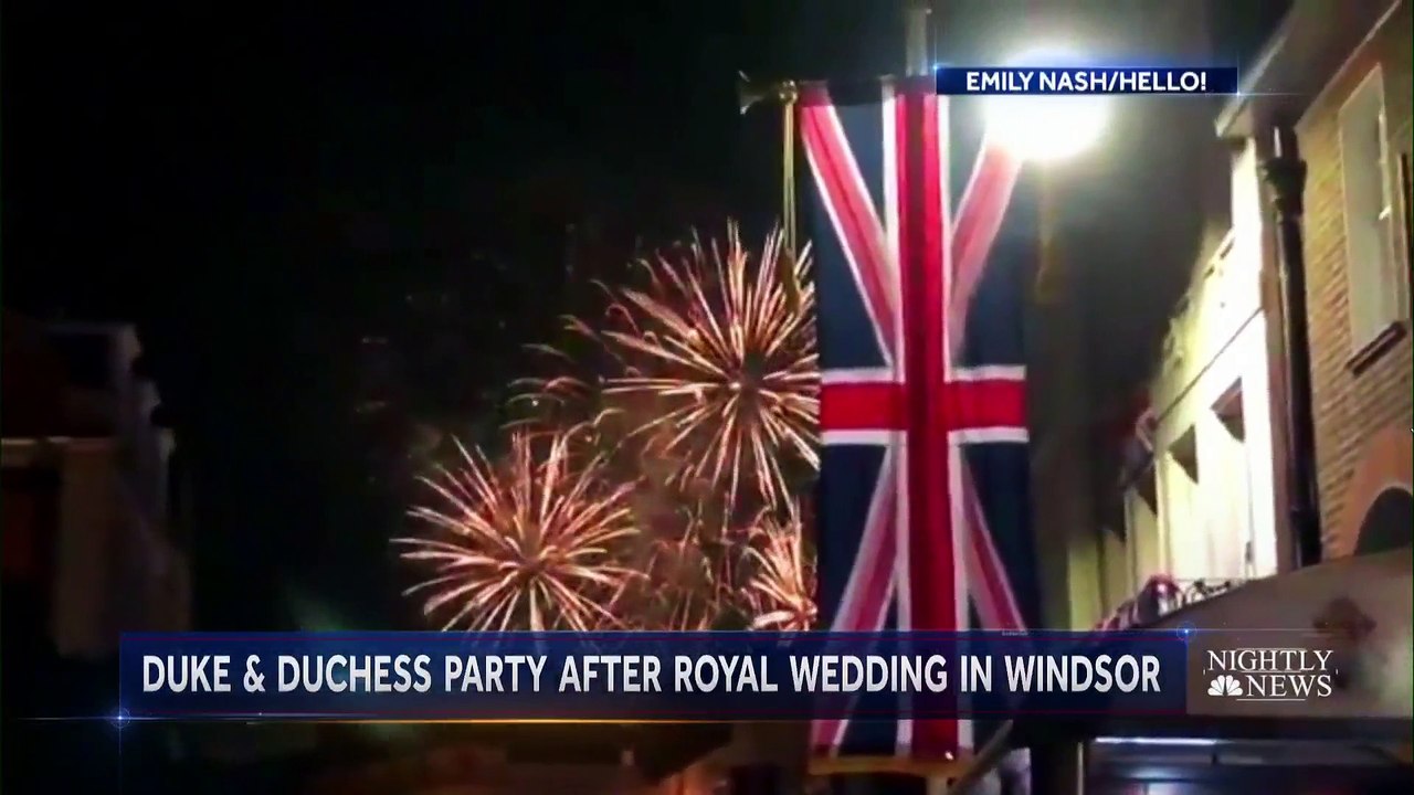 Prince Harry and Meghan Markle celebrate with private reception after wedding
