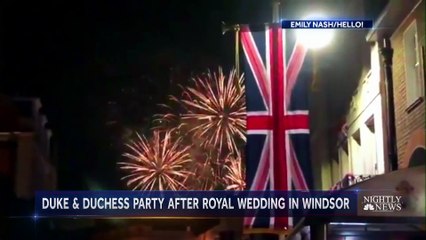 Prince Harry and Meghan Markle celebrate with private reception after wedding