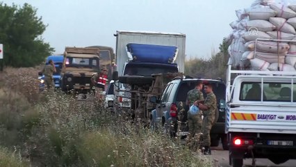 Askeri araç devrildi - HATAY