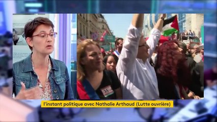 Nathalie Arthaud considère que les actions des black blocs sont "contre-productives"