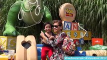 Amusement Theme Park: Hong Kong Disneyland Kiddie Car Ride w/ Garet   More Attrions!