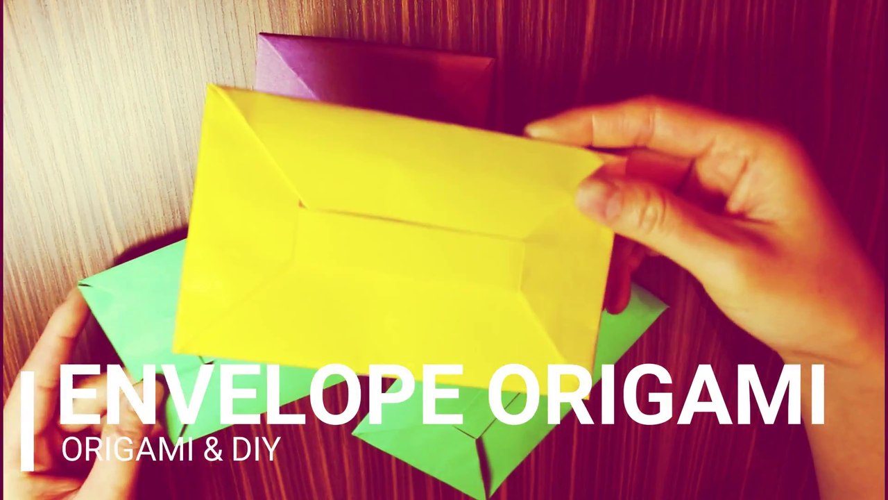 Diy Envelope Origami Easy And Fast Tutorial For Beginners