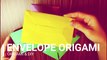 DIY  Envelope Origami (Easy and Fast)   Tutorial for beginners!