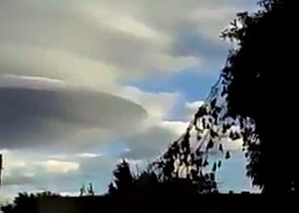 Huge cloaked ufo mothership filmed in Mexico