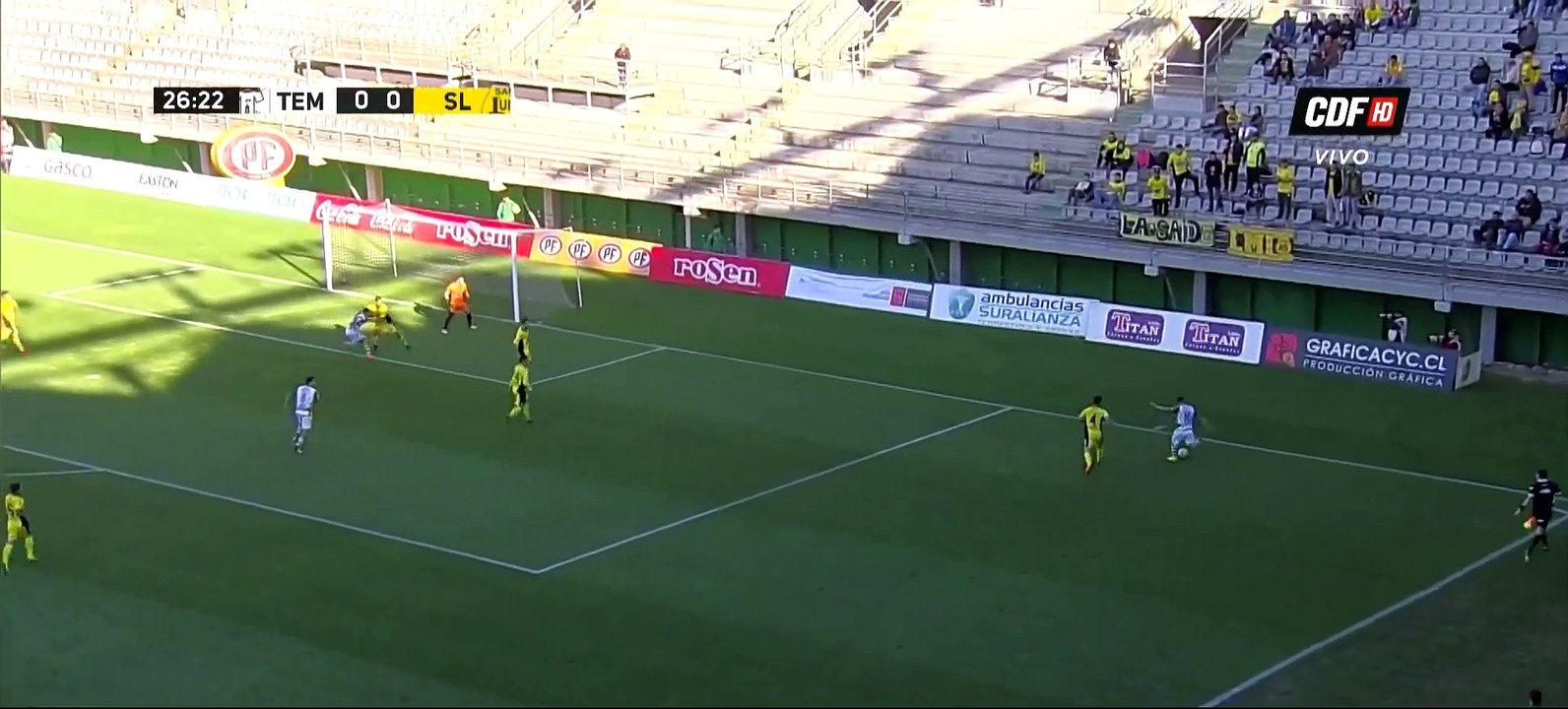 GOL Cristian Canio - Temuco 1-0 San Luis | Campeonato Scotiabank 2018