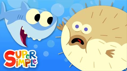 10 Little Fishies Featuring Baby Shark! Kids Songs