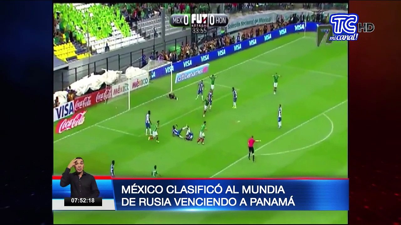 México clasificó al mundial de Rusia venciendo a Panamá