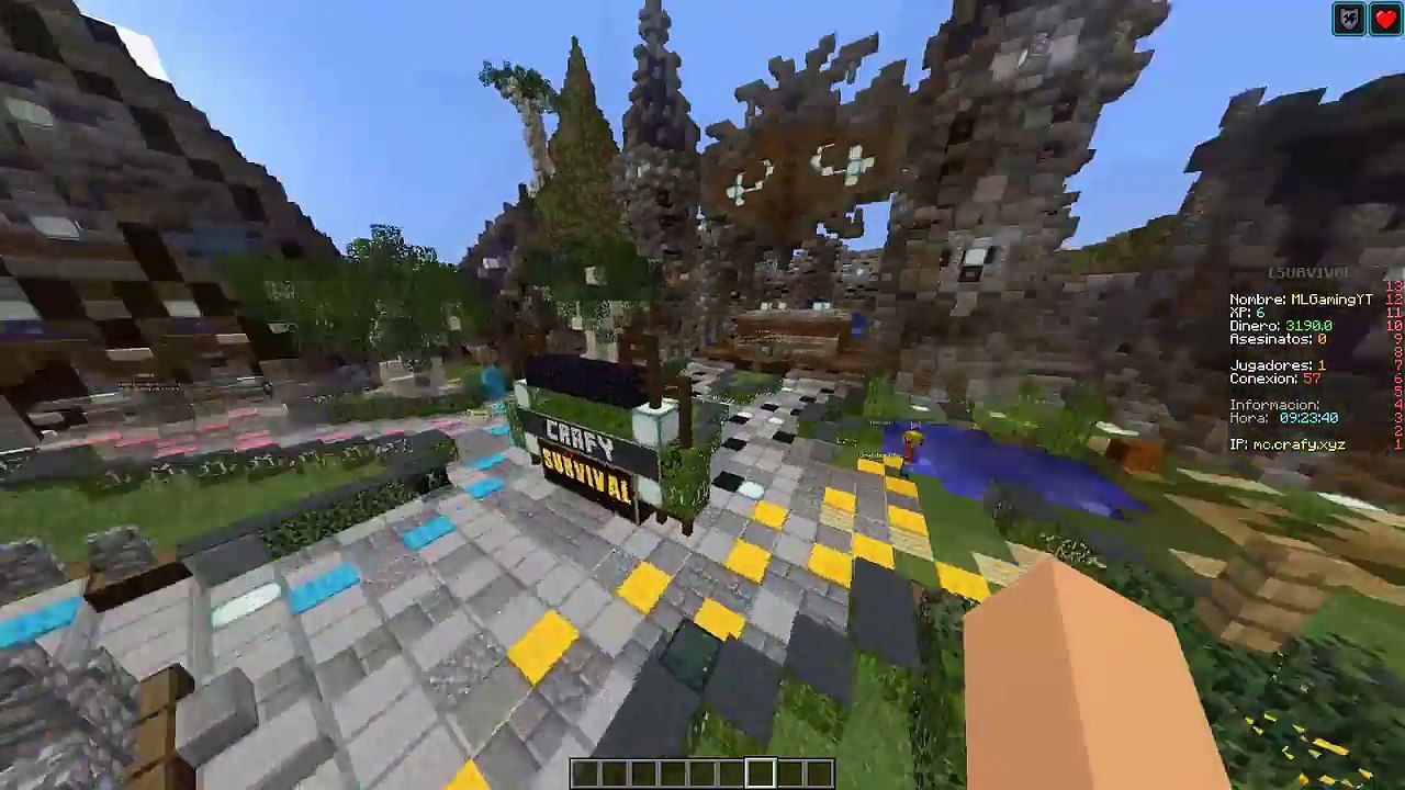 MI SERVIDOR DE MINECRAFT 1.11.X -  1.12.X - MC.CRAFY.XYZ