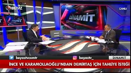 Melih Gökçek: İnce, 2.turda Kürt oylarını almak için Demirtaş'ı serbest bırakın diyor