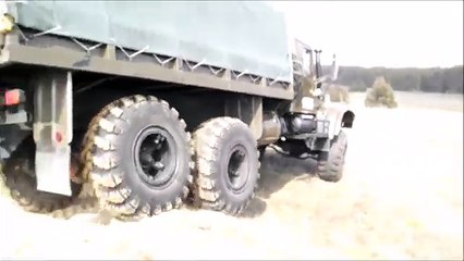 Kraz 255b 6x6 Ural 4320 Kamaz 4310 2016