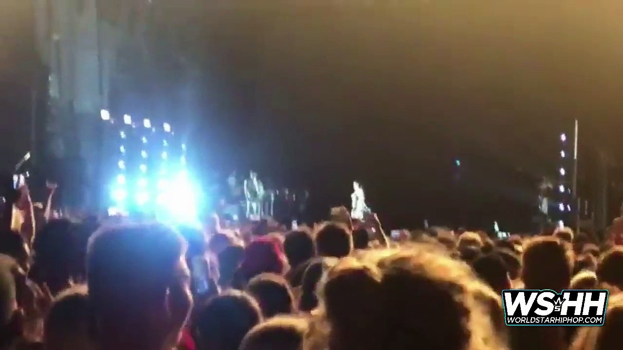 Uh-Oh: Kendrick Lamar Invites White Girl On Stage To Perform "M.A.A.D City" & Things Get Awkward!