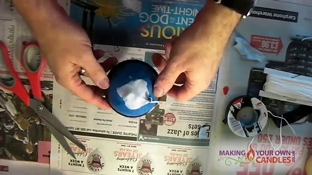 Make Globe/Round/Sphere Candles
